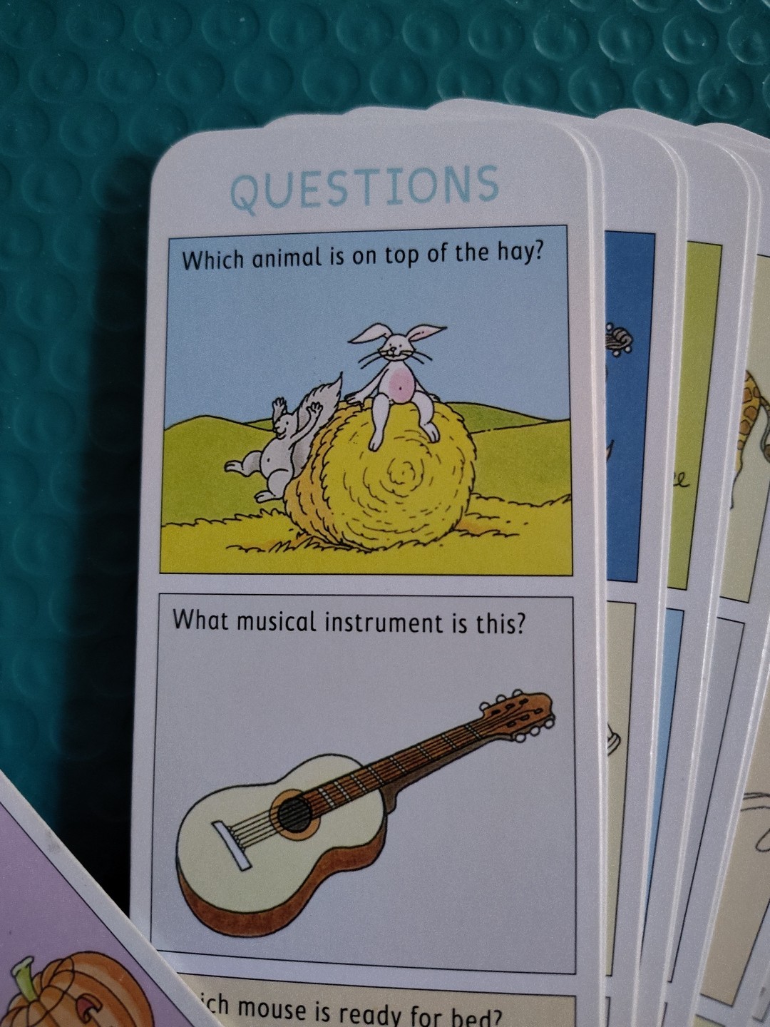 Fun Educational Brian Quest Deck 1 For 3/4 Years Old Questions and Answer Cards