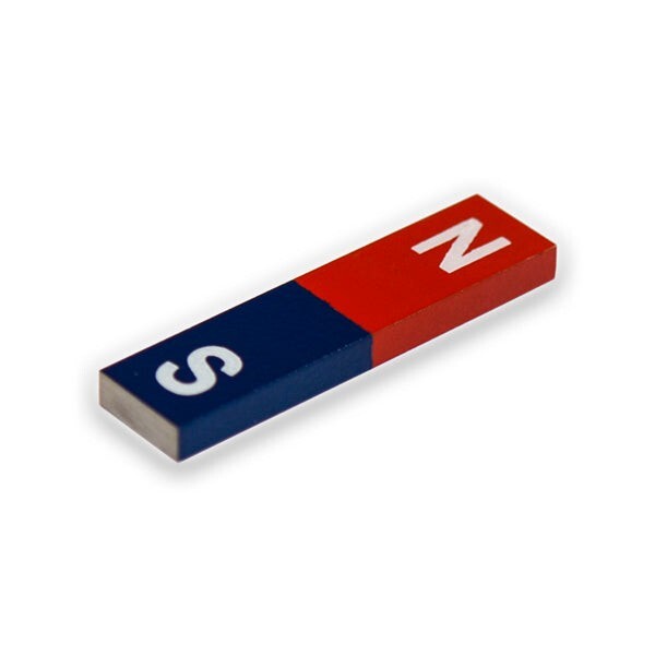 1x Alnico Block Magnet – 60mm x 15mm x 5mm | North South Marked #45050