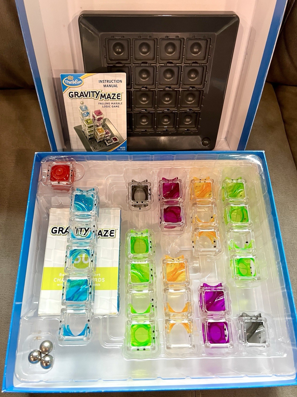 Think Fun Gravity Maze Marble Run Logic Game STEM Ages 8+ Years