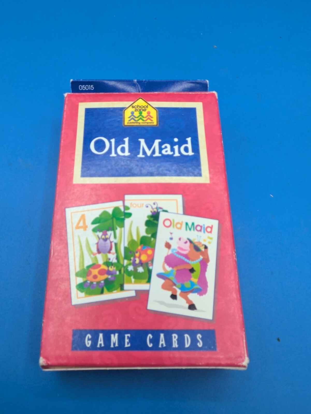 Old Maid Playing Cards 2000 School Zone Publishing Company Complete. Great Cond