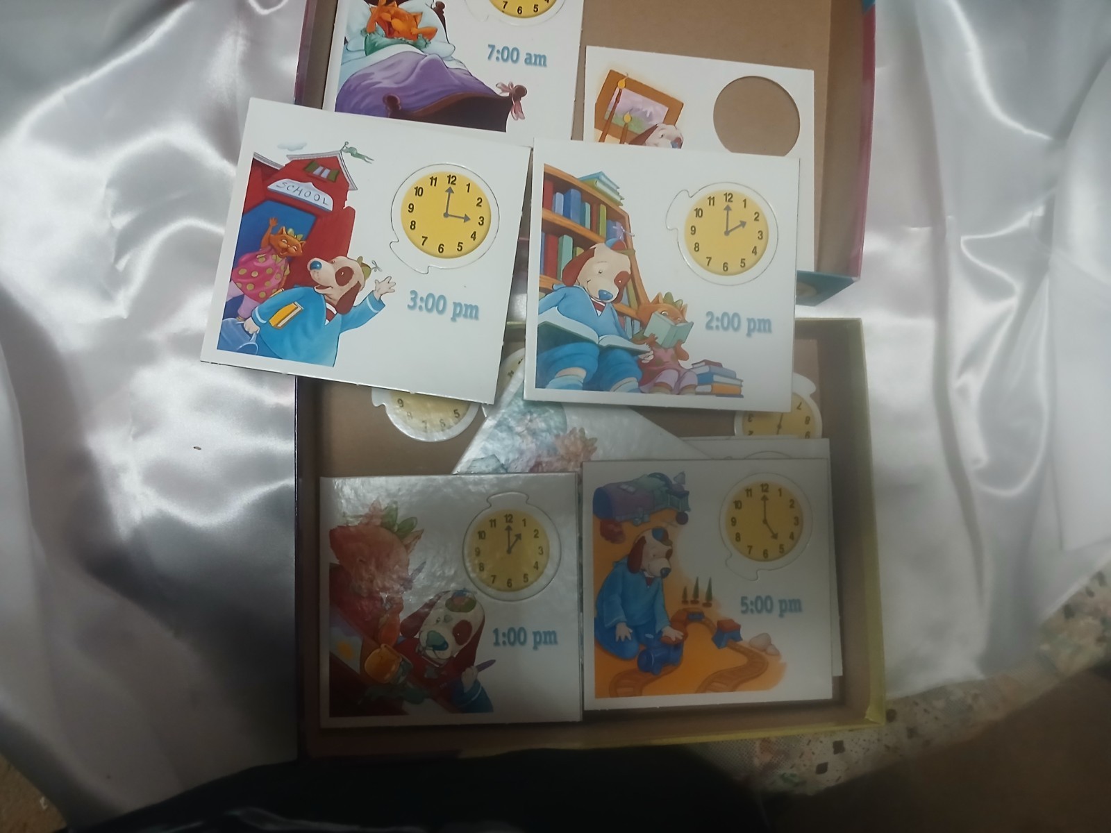 Masterpieces Learning Games Telling Time Educational Game.
