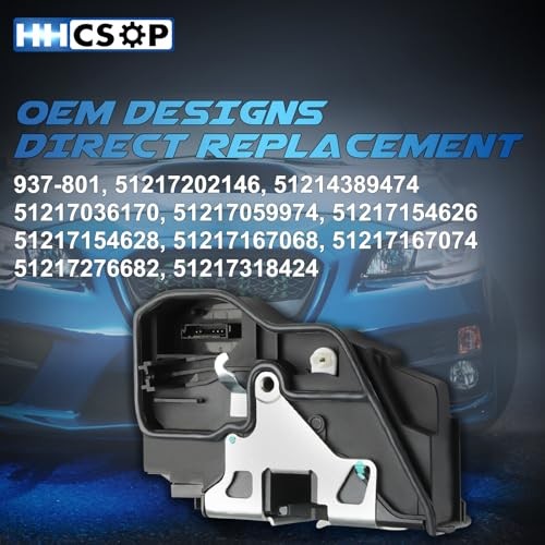 Front Right Passenger Side Power Door Lock Actuator Motor Fit for BMW 320i 323i