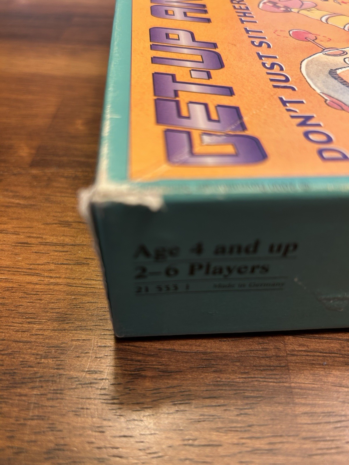 GET UP AND GO! Don’t Just Sit There…Play!! Vintage Game By RAVENSBURGER **