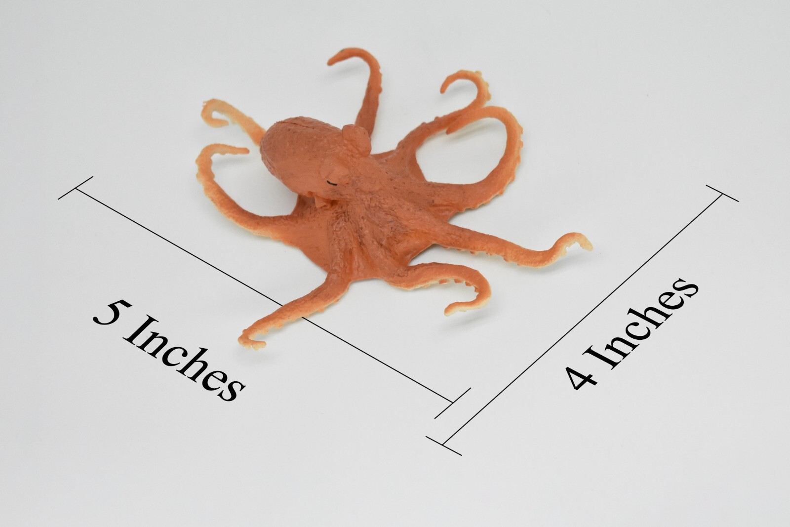 Octopus, Museum Quality Rubber Reproduction Hand Painted 5″ F449 B6