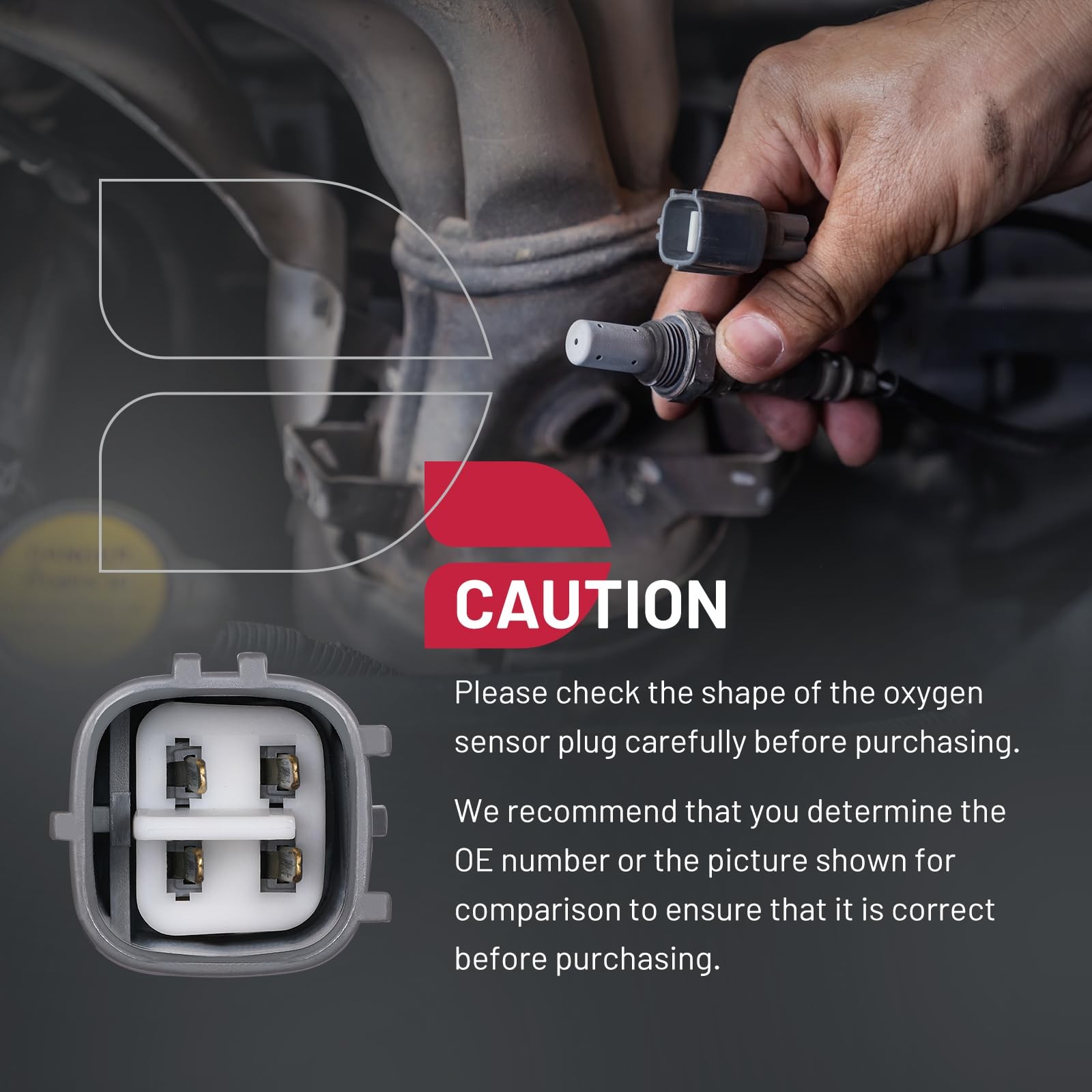 BDFHYK Oxygen Sensor Upstream & Downstream O2 Sensor, Compatible with Lexus…