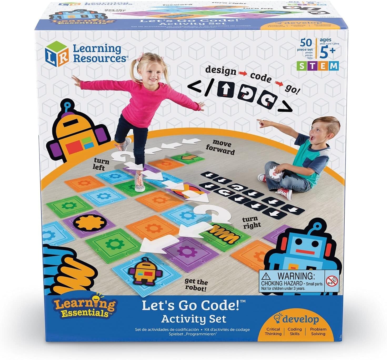 LEARN HOW TO CODE-Pre K, K, + Two NEW Sealed Games Early Programmers *READ*