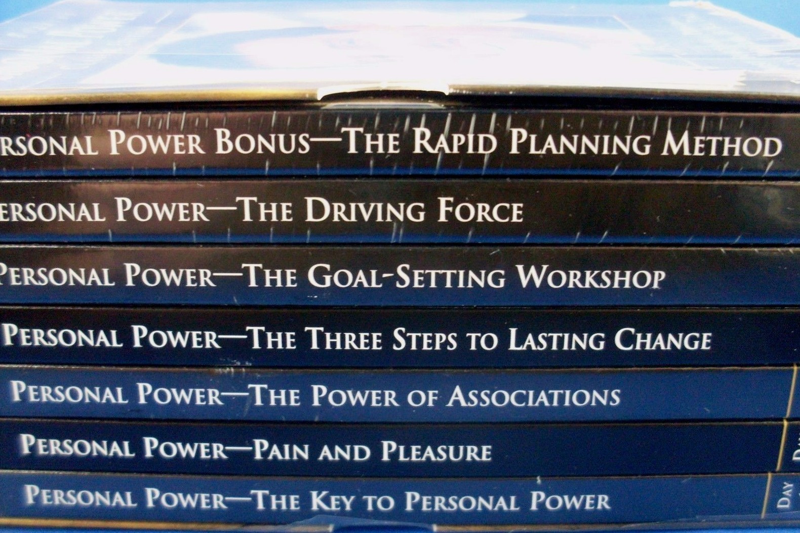New (NU) ANTHONY ROBBINS Personal Power 7 Days CD Boxed Set (5 SEALED) – In Aus