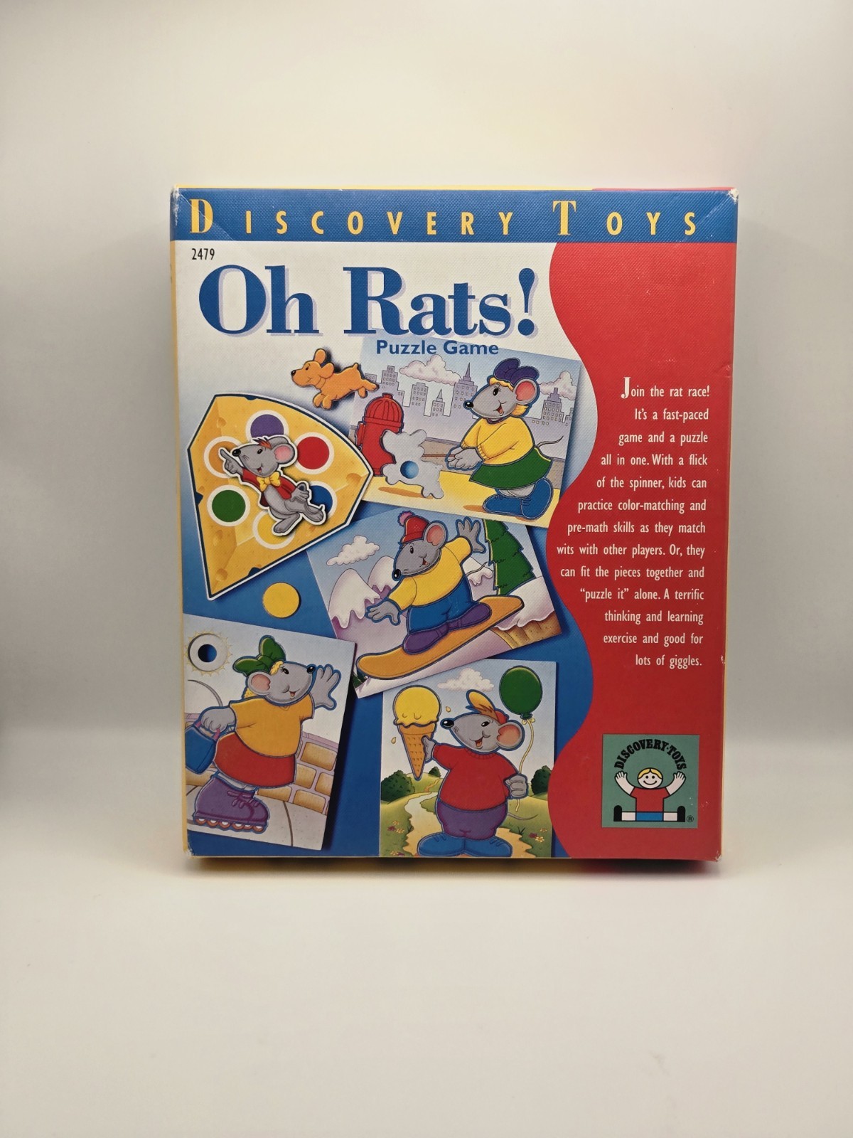 Oh Rats! Discovery Toys Puzzle Game Complete Preschool Color
