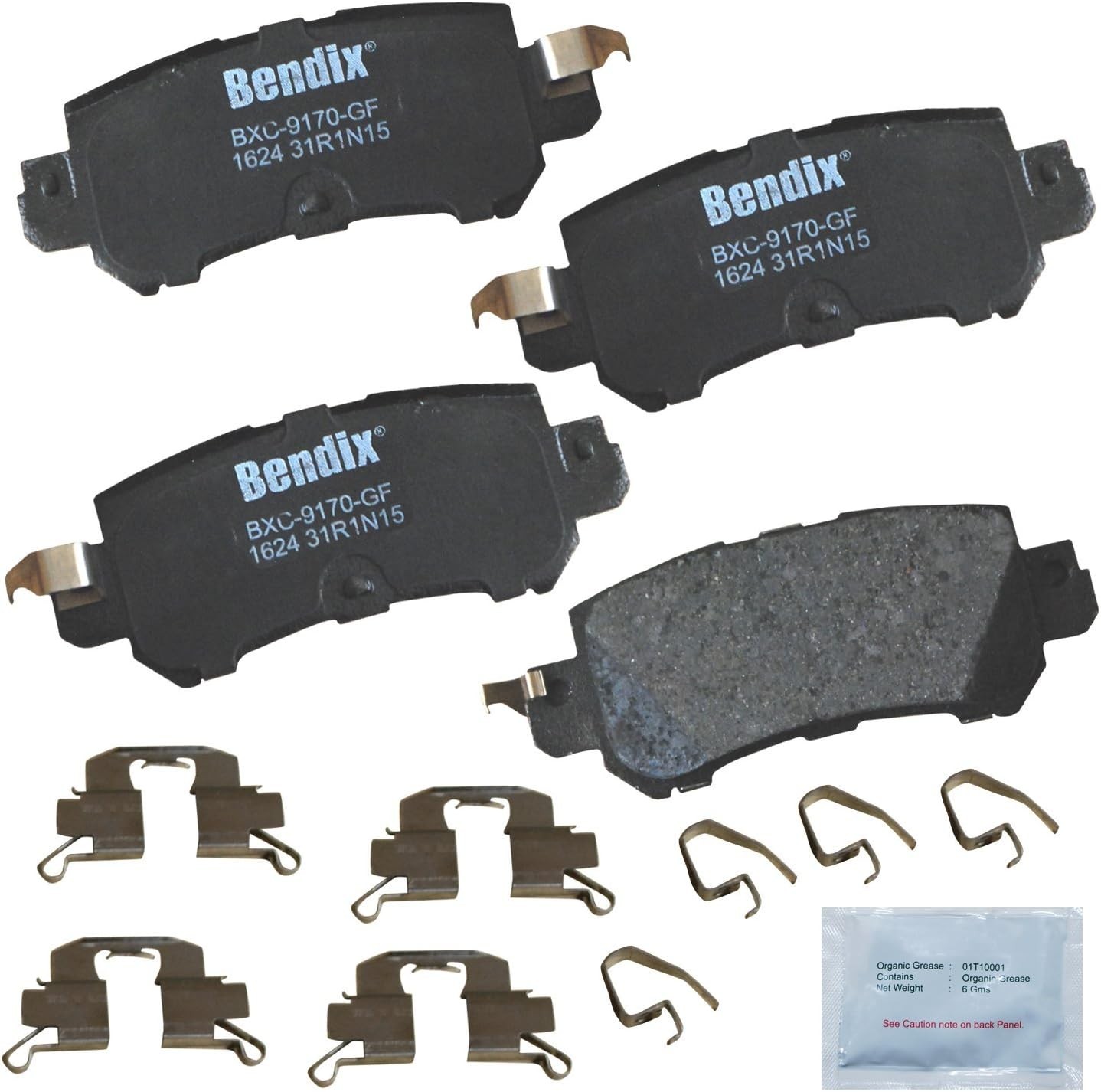 Bendix Priority 1 Ceramic Brake Pads Set For Mazda Cx 3 Cx 5 2013 2018