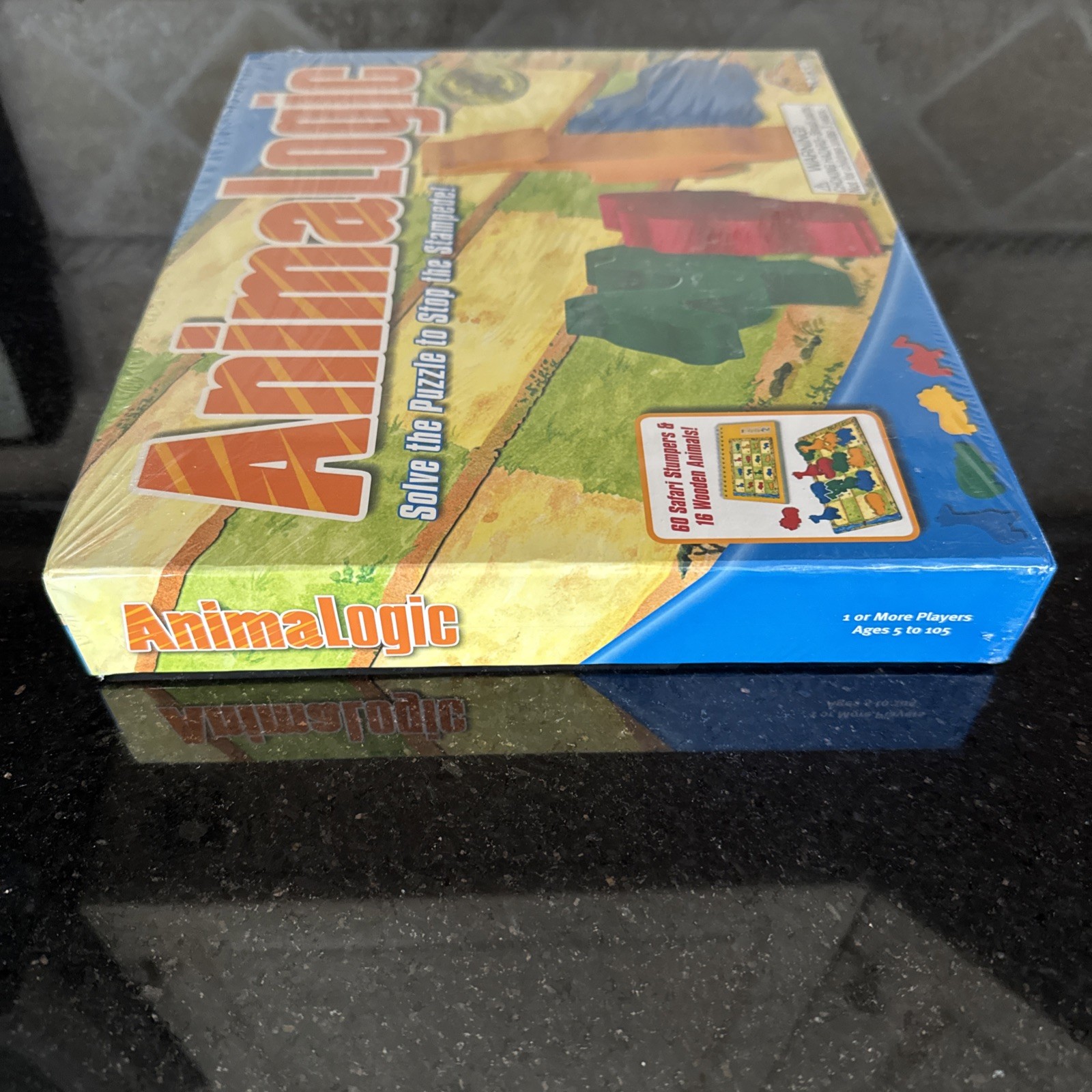 ANIMALOGIC Solve the Puzzle to Stop the Stampede Game