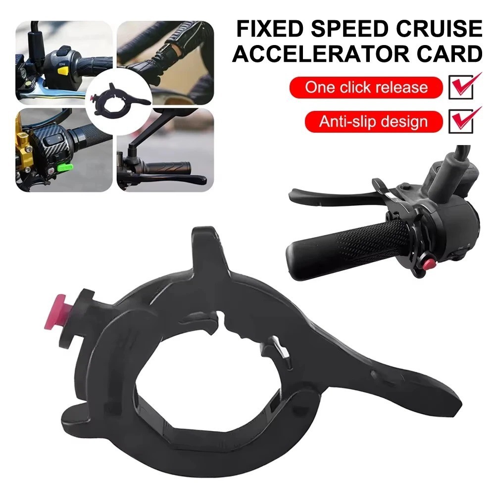Motorcycle Cruise Control Throttle Lock Assist Handlebar Boost Tool Accessories