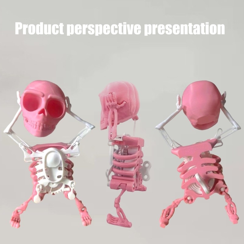 Wind Up Dancing Skeleton Toy For Stress Relief And Halloween Party Decor