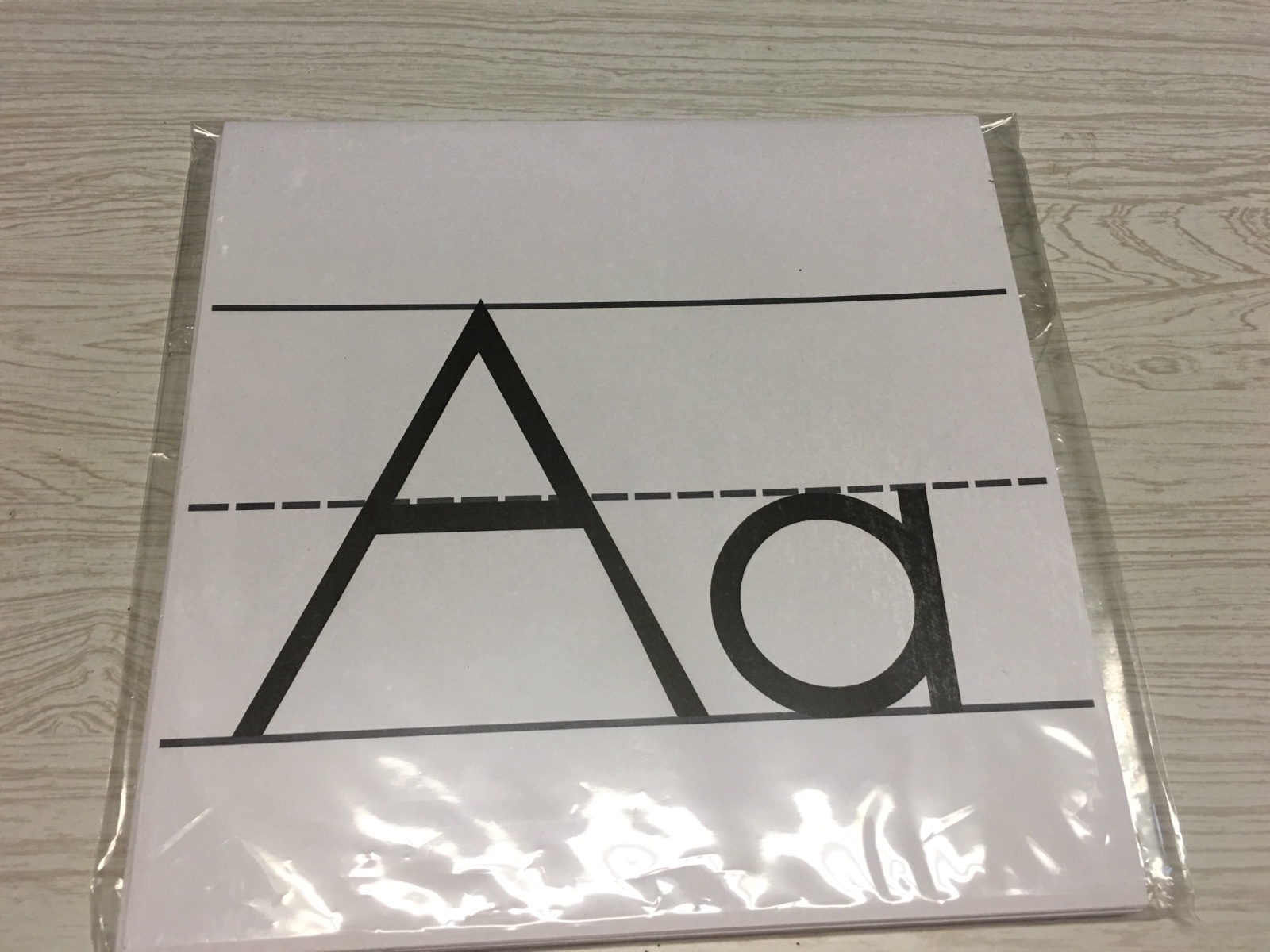 26 Classroom Alphabet Cards – ABC Handwriting – B/W Class Decor 8.5X8.5