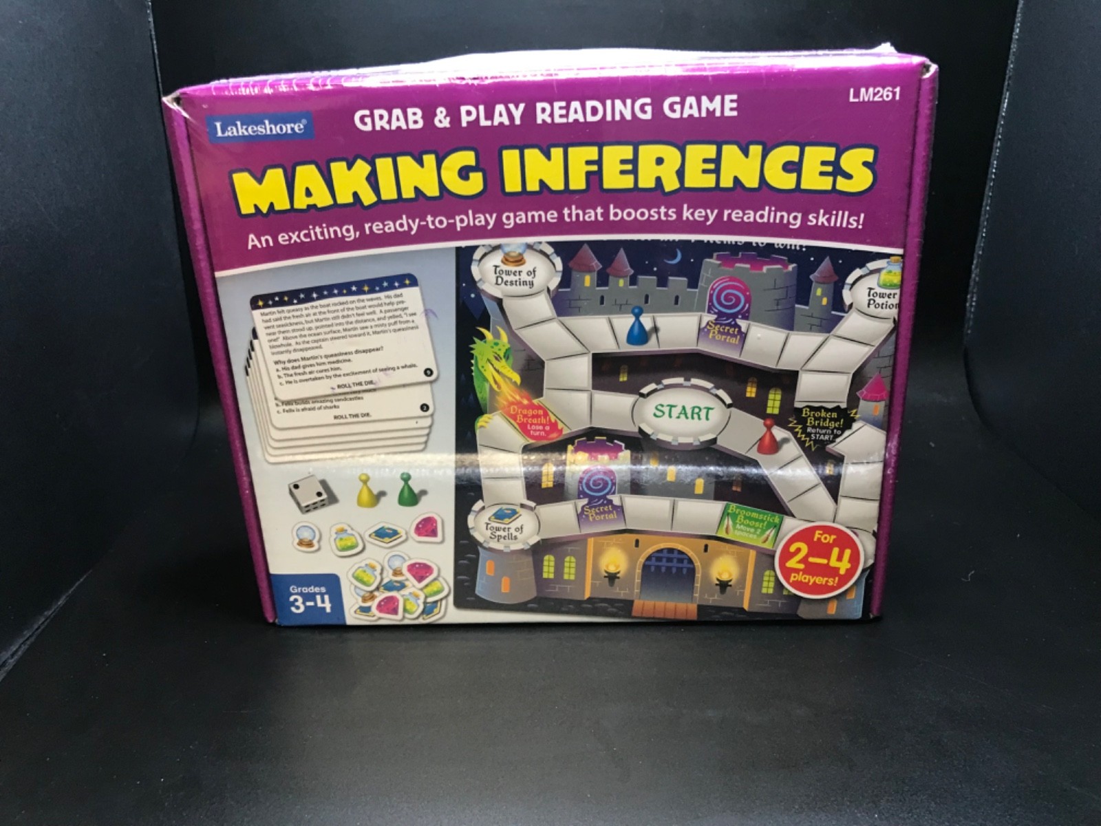 grab and play reading game ( Making Inferences)
