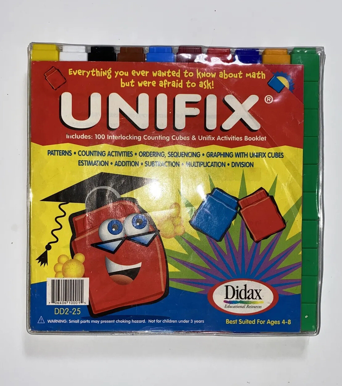 Two VTG Sets of Unifix Counting Cubes by Didax