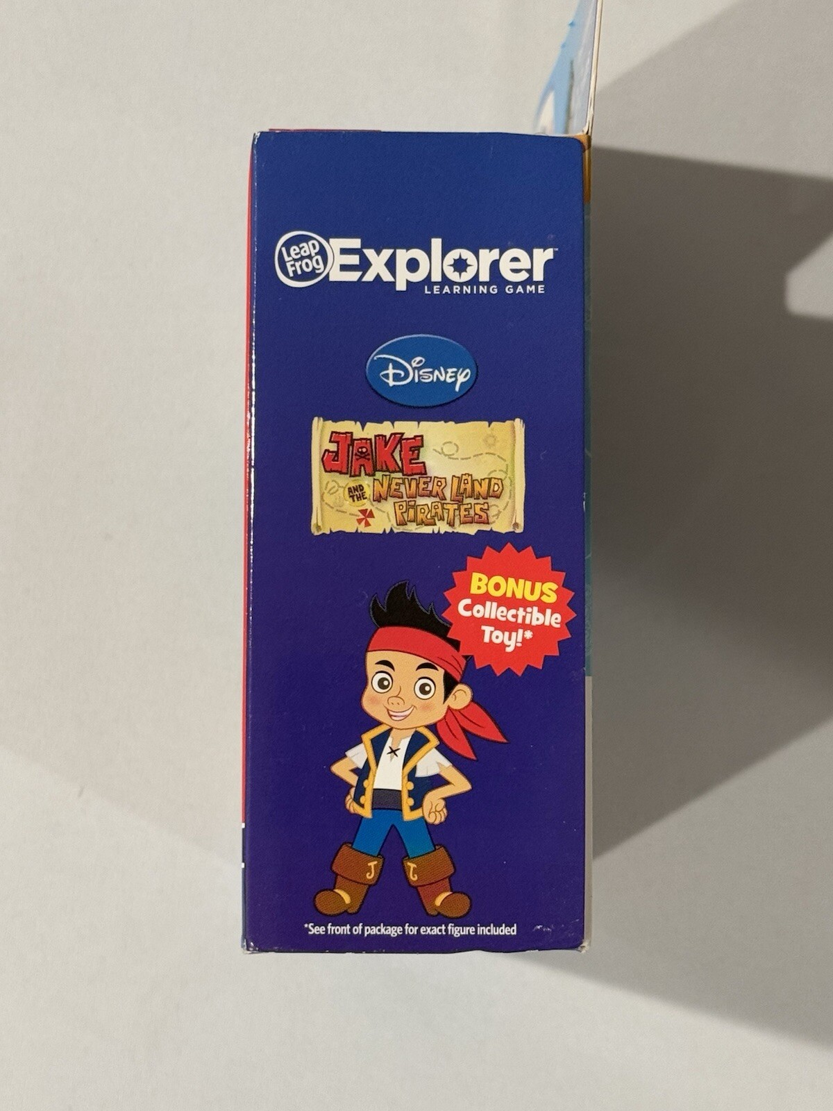 Brand NEW LeapFrog Jake & The Never Land Pirates Learning Game With JAKE FIGURE