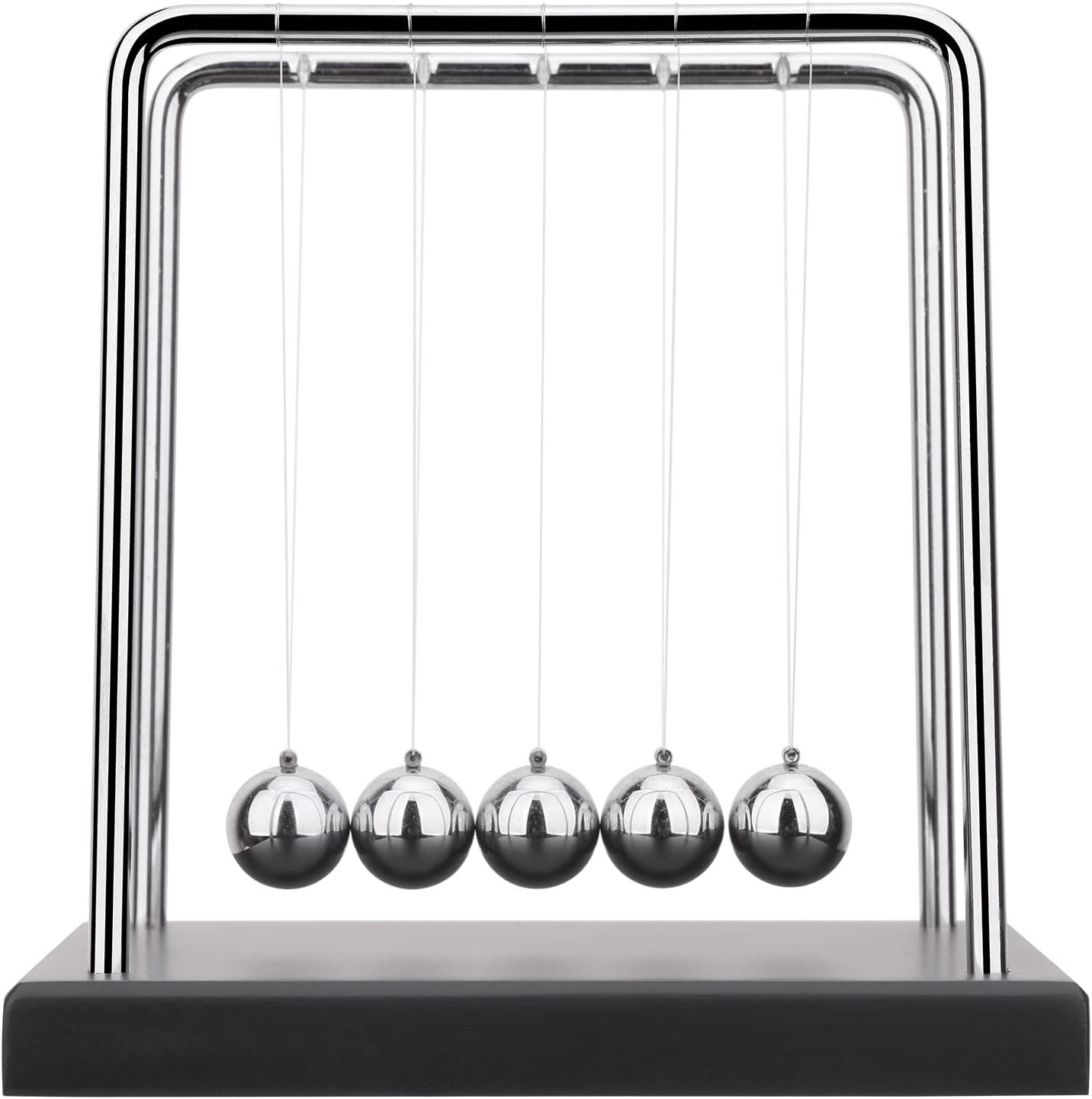 Newtons Cradle Balance Balls Science Physics Gadget Desktop Decoration Kineti…