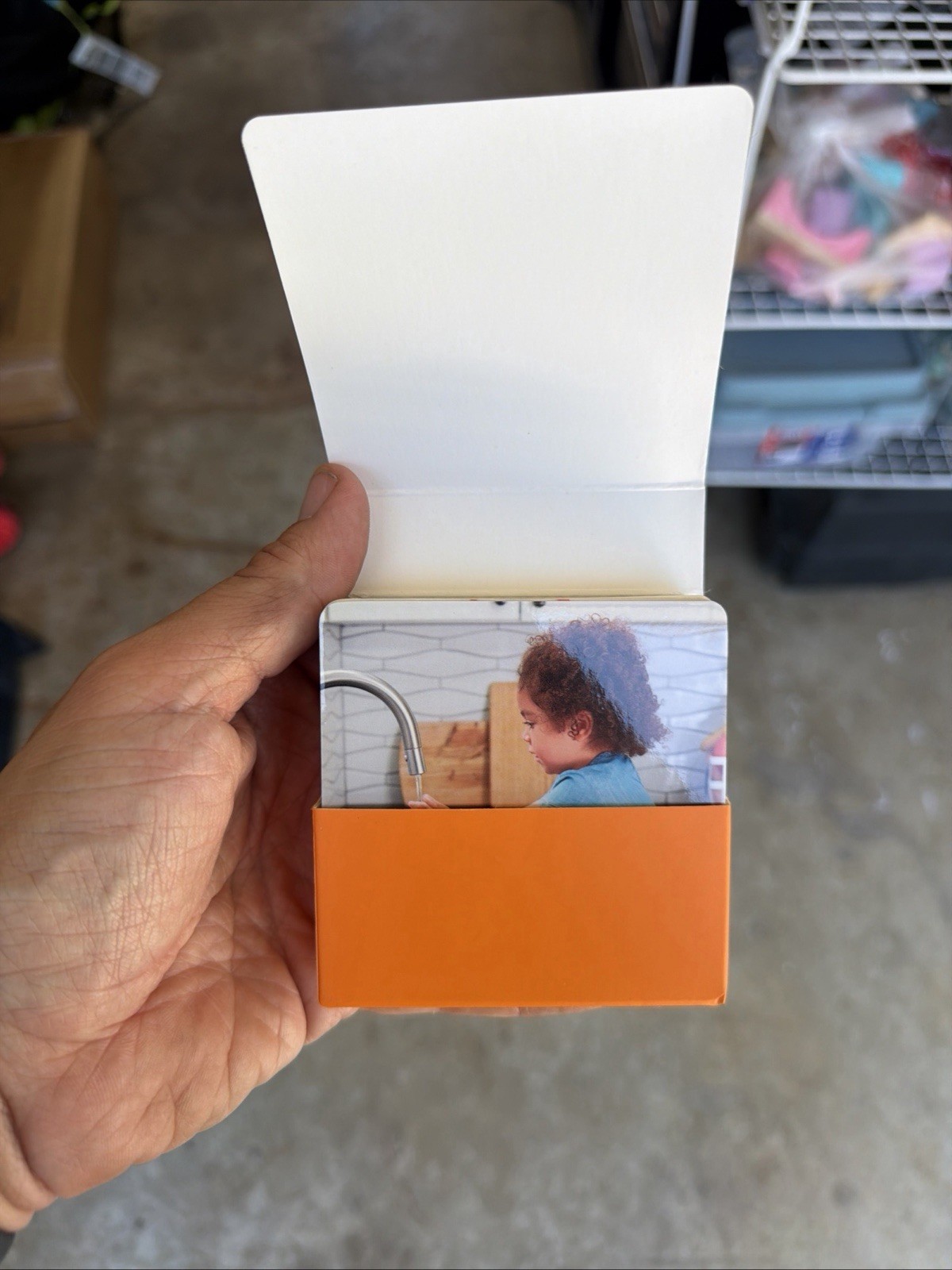Lovevery kids Flash Cards Set, Multicolor Picture Cards, Orange Box