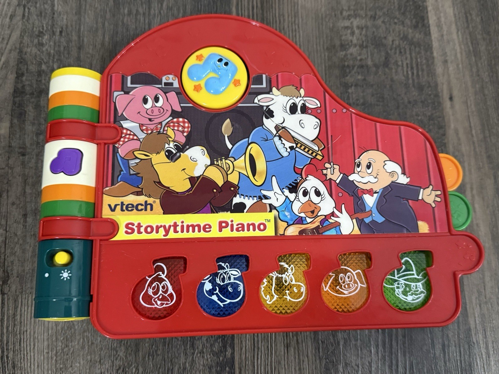 Rare VTech Smart Start STORYTIME PIANO – Interactive Storybook, Vintage, Works!