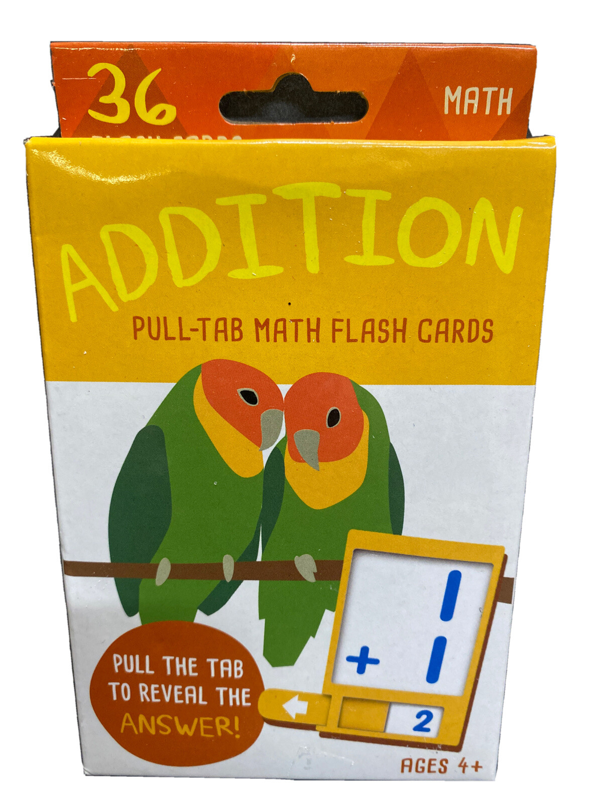 Bendon Educational Flash Cards Ages 4-5 Telling Time And Addition – Lot of 2