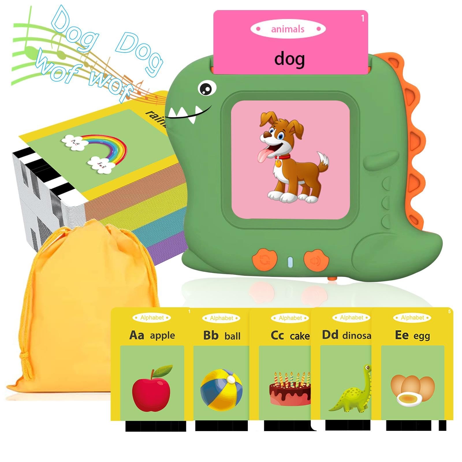Toddler Toys Talking Flash Cards for 1-5 Years Old, 336 Sight Words Language …