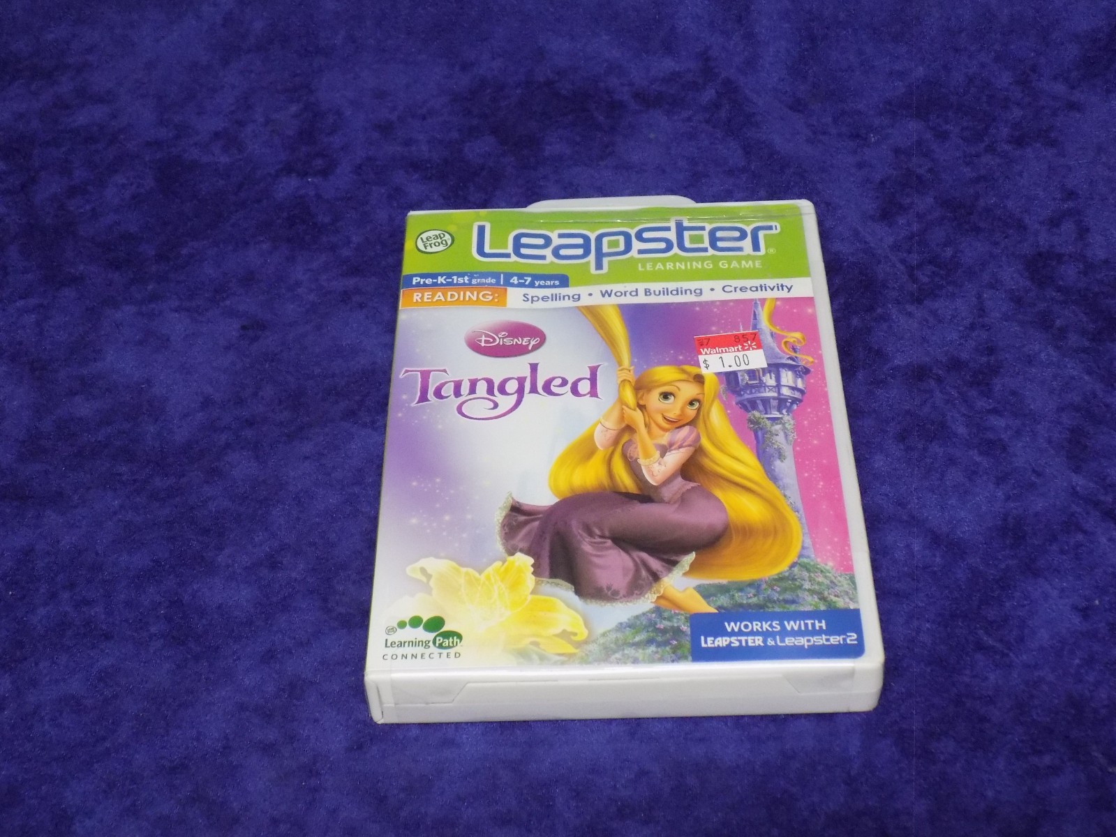 NEW LEAP FROG LEAPSTER TANGLED GAME CARTRIDGE FOR LEAPSTER & LEAPSTER2