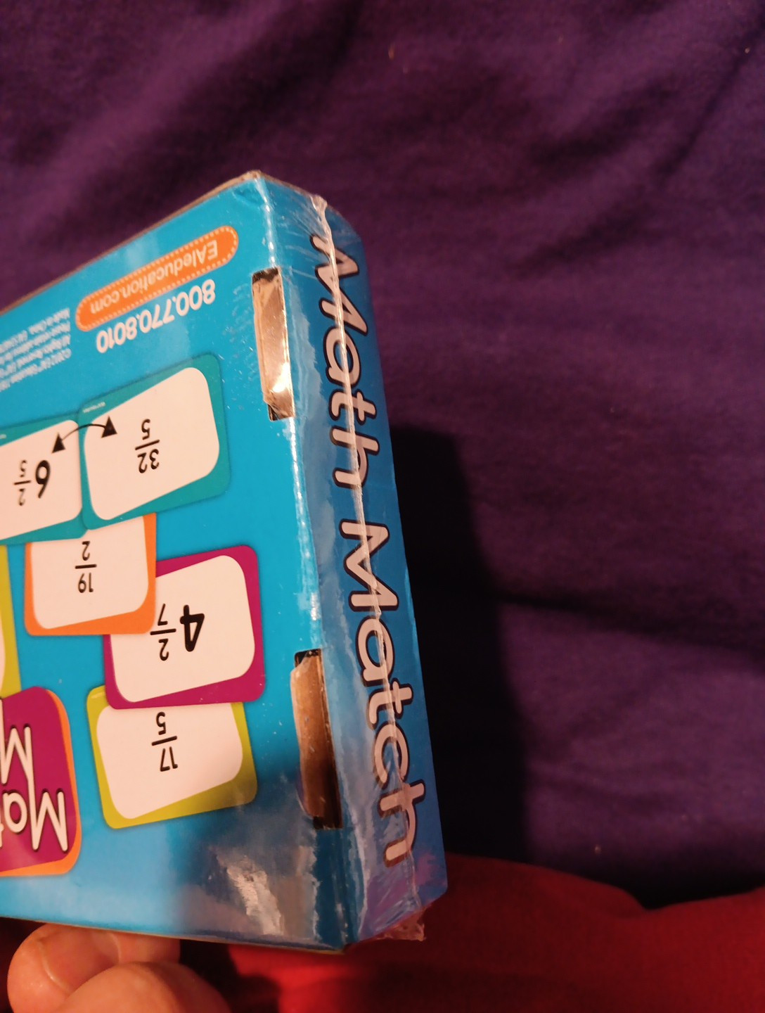NEW SEALED EAI Education Math Match MIXED NUMBERS Game Grades 3+ EDUCATIONAL