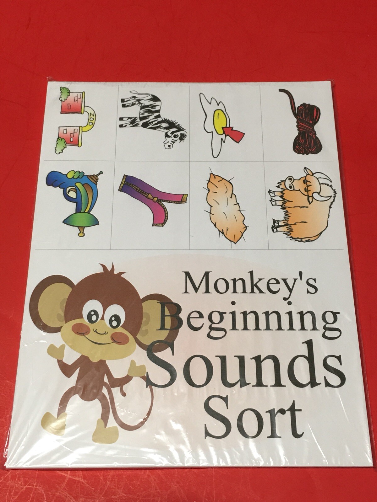 MONKEY’s Beginning Sound Sort – DIY PRINTED KIT