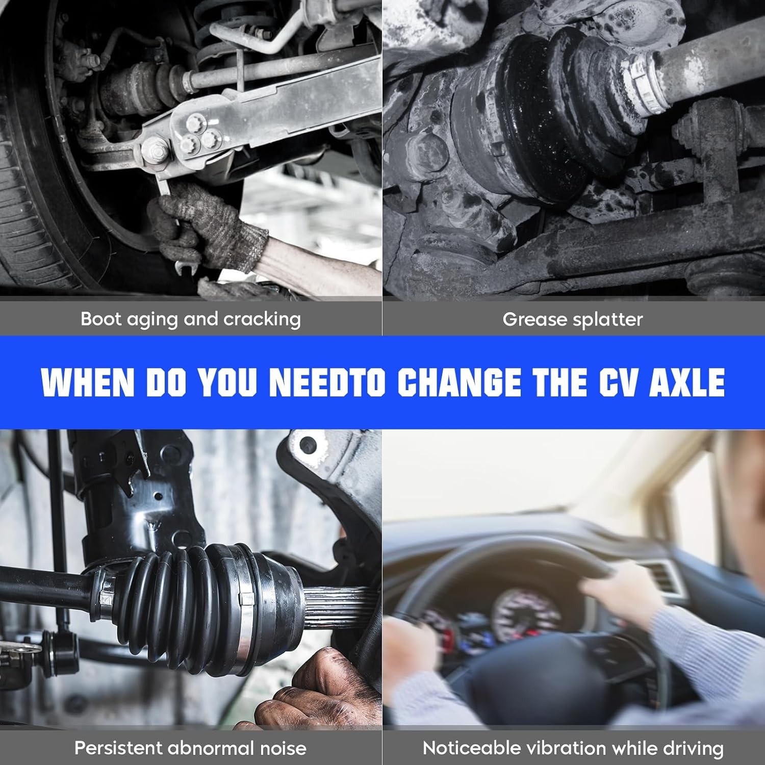 Front CV Axle Shaft Assembly Fit for Chevy Silverado Suburban Avalanche 1500 …