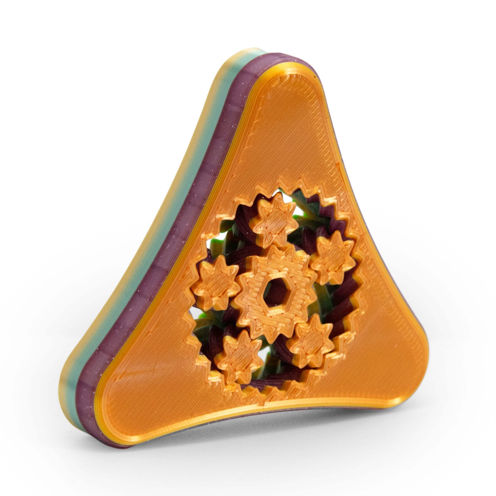 3D Printed Triangle Fidget | Mutliple Choices | Black Sheep Productions LLC