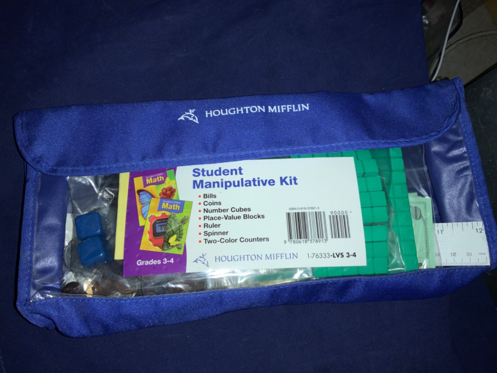 Student Manipulative Kit Math Grade 3-4 Houghton Miflin