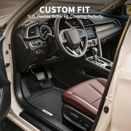Floor Mats Fit for 2013-2018 Dodge Ram 1500/2500/3500 Crew Cab, 2019-2024 Ram