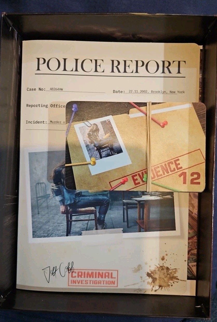 Crime Scene Game – Brooklyn 2002