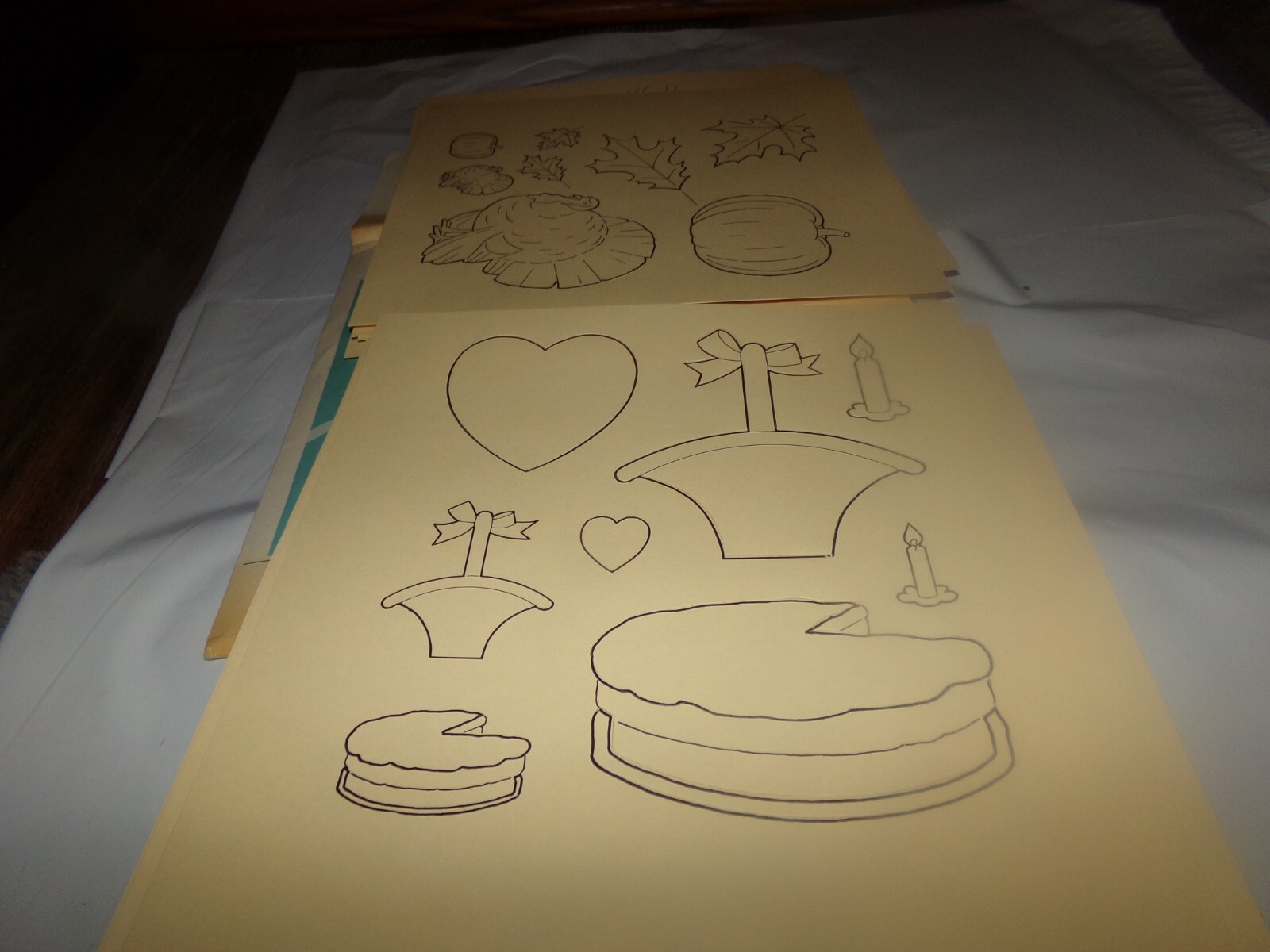Vintage lot 111 Bible Stencil Set Manger Wise men Animals Shepard Camels Stars