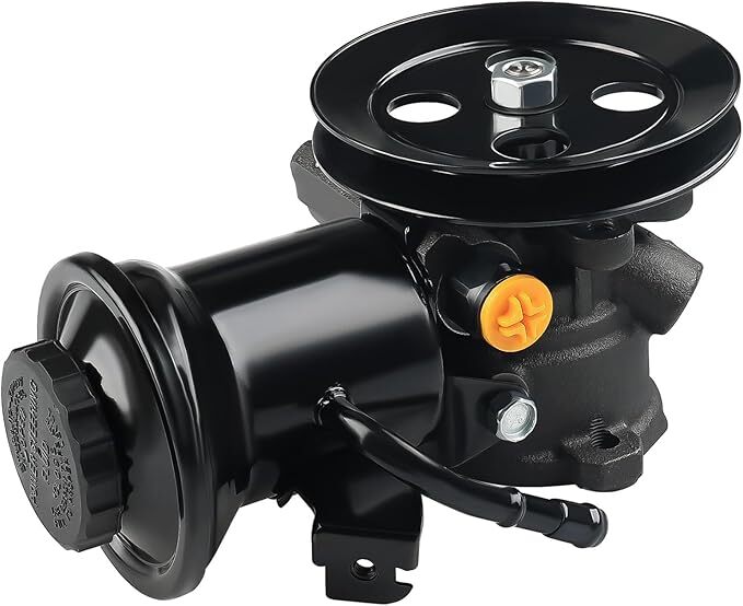 Power Steering Pump with Pulley & Reservoir Compatible with Toyota 4Runner and