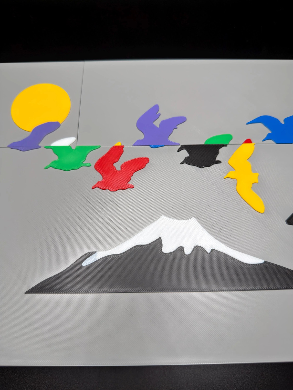 Vanishing Japanese Birds Puzzle | Optical Illusion Dissection Puzzle | 3D