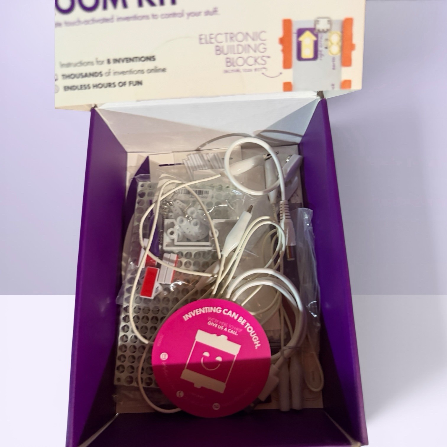 LittleBits RULE YOUR ROOM KIT – Electro Build Block – Open Box New