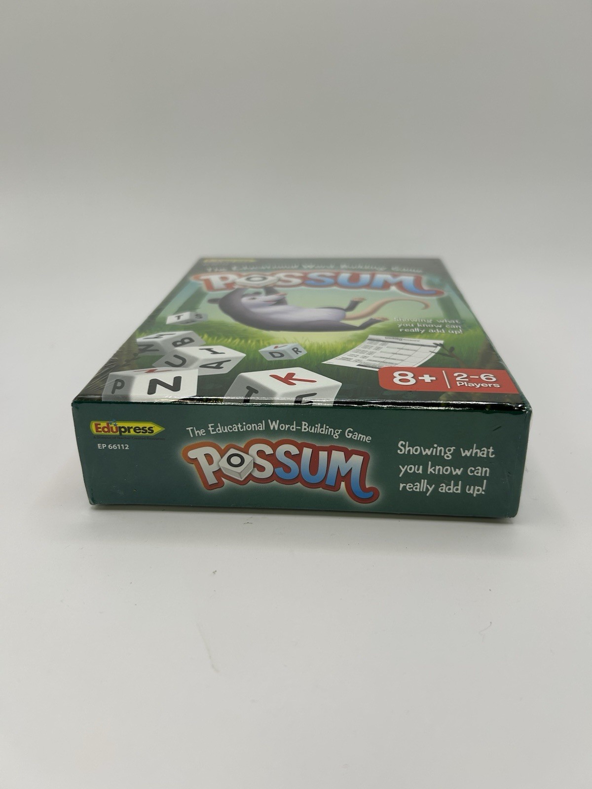 POSSUM The Educational Word Building Dice Game (Sealed)