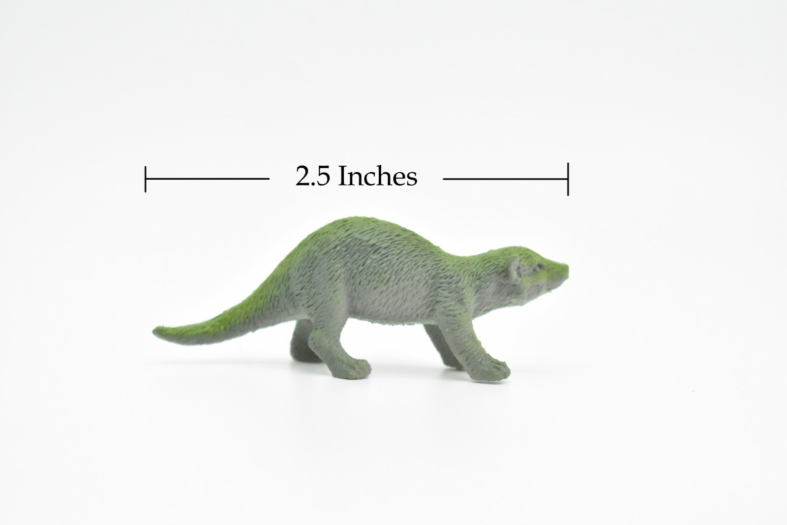 Weasel Toy, Very Nice Plastic Animal, 2 1/2 ” CWG123 B238