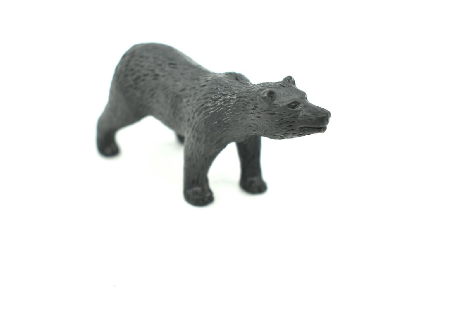 Grizzly Bear, Walking Statue Realistic Plastic Replica Toy 2.25″F7045 B30