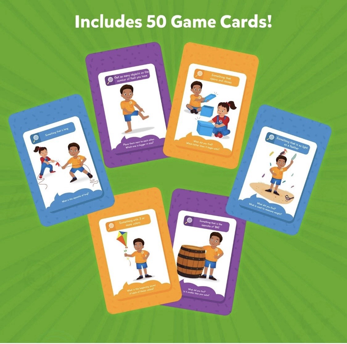 Skillmatics Outdoor Scavenger Hunt Card Game – Found It, Learning Toys,
