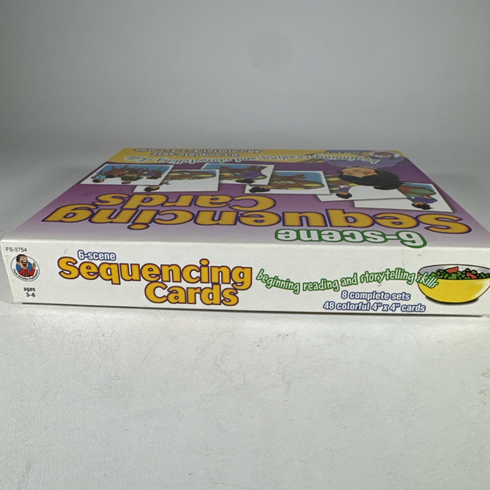 Educational 6-Scene Sequencing Cards ~ Kids Learning Game Cards-Complete