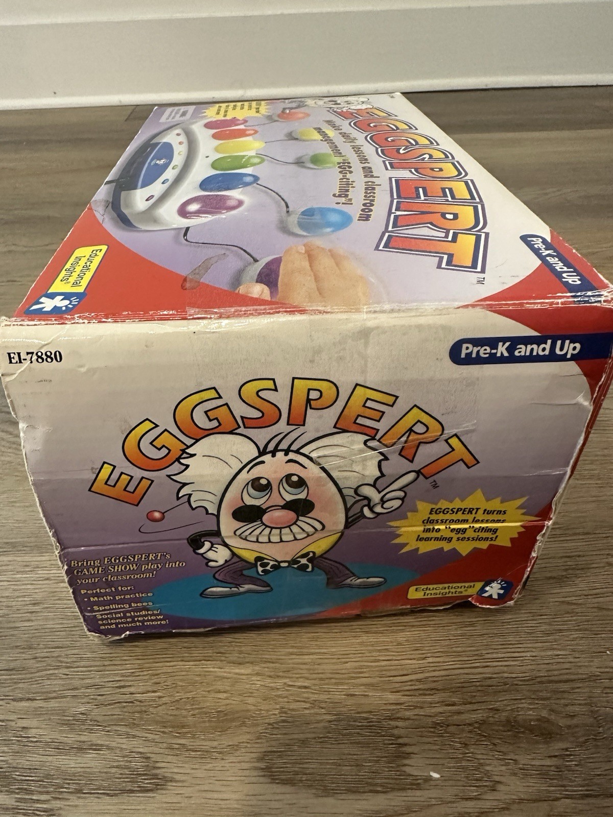 2001 EGGSPERT EDUCATIONAL MATH ELECTRONIC TEACHER CLASSROOM AID BUZZER SYSTEM