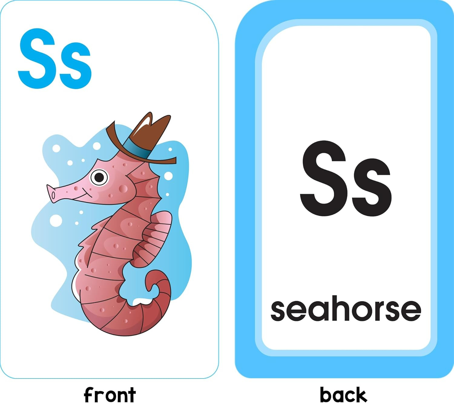 School Zone Alphabet Fun Flash Cards: 56 Cards, Preschool, Kindergarten, Abcs, U