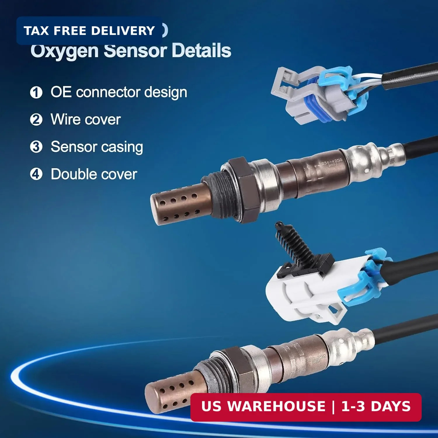 O2 Oxygen Sensor Upstream and Downstream for Chevy Suburban 1500 2500 Silverado