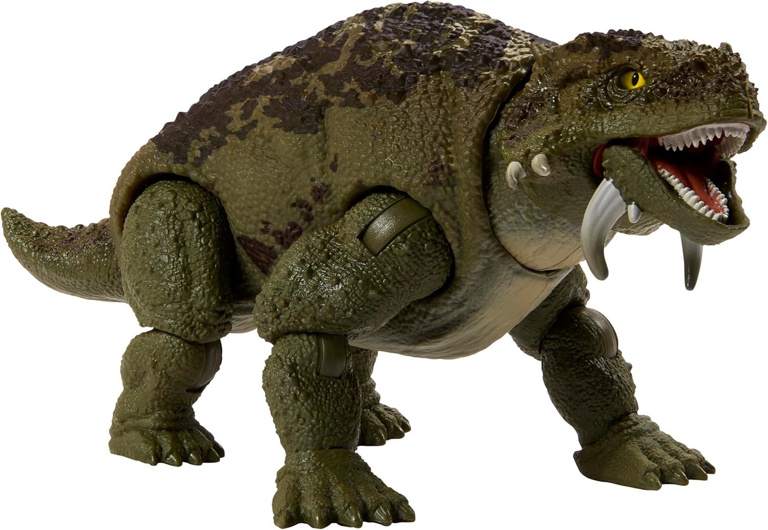 JURASSIC WORLD Action Figure Scutosaurus Green Plastic for Ages 8 and Up, JDJ08