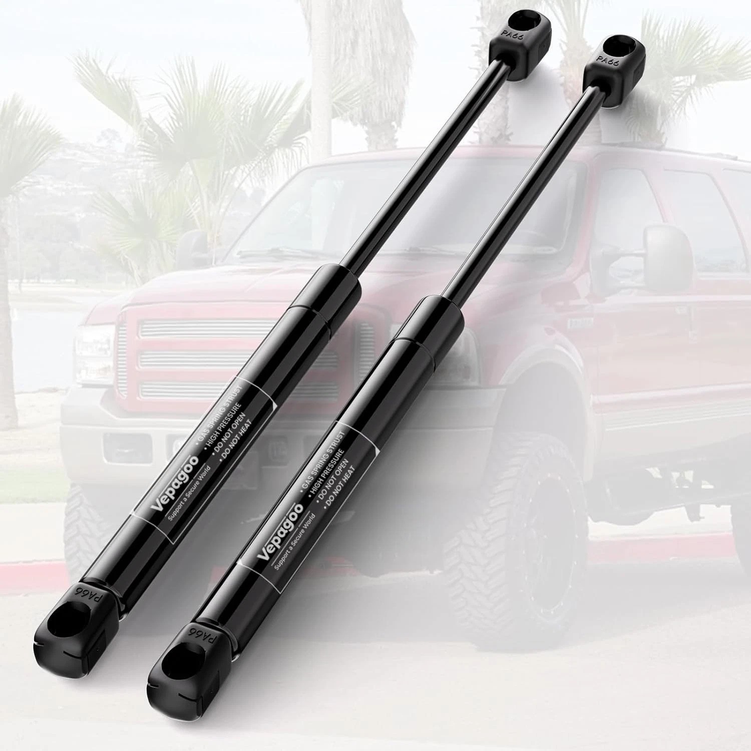 Vepagoo 6421 2000-2005 Ford Excursion Rear Hatch Struts Shocks Lift Support