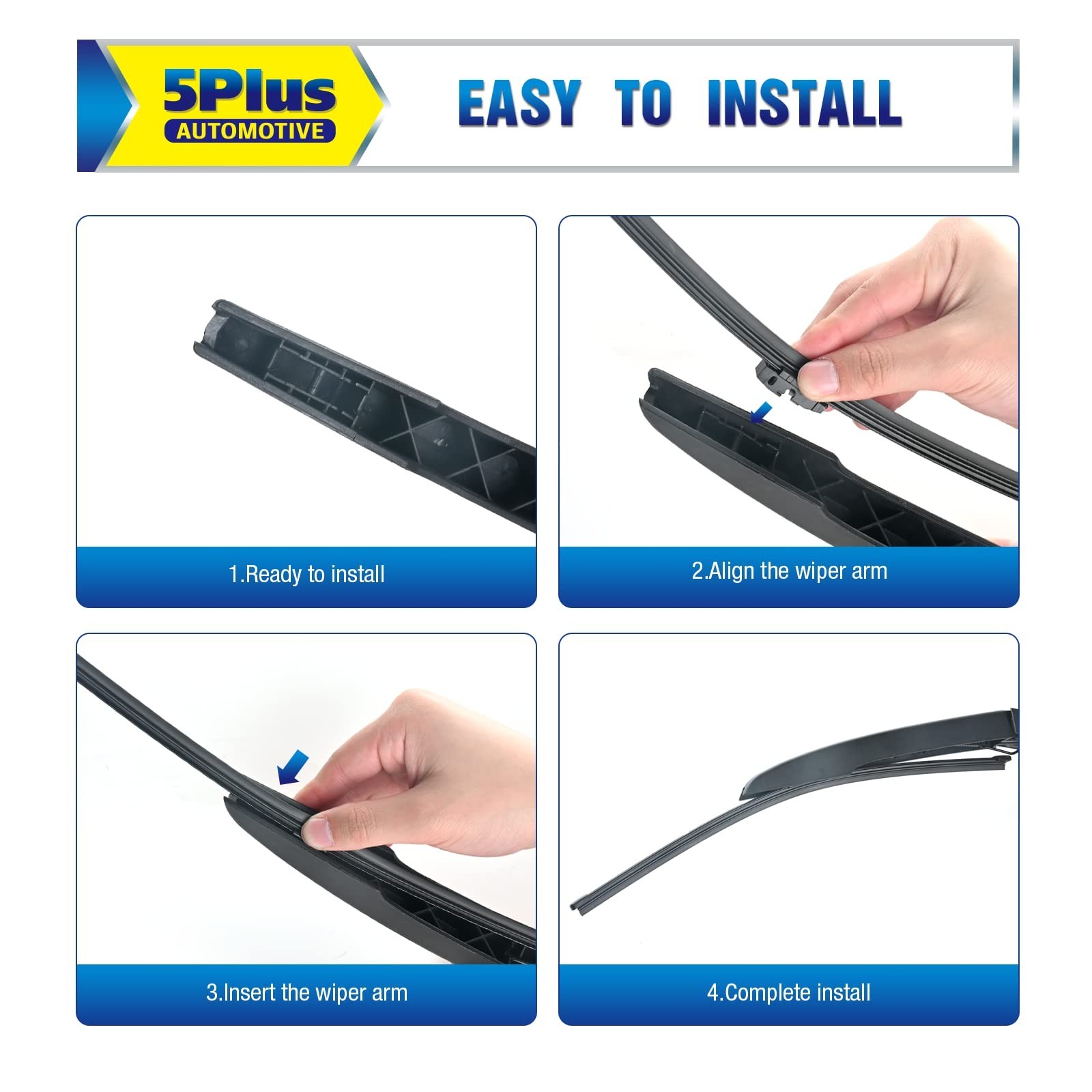 5 PLUS® 14″ Rear Wiper Blade Replacement for BMW X5 2022 2021 2020 2019 /Vo