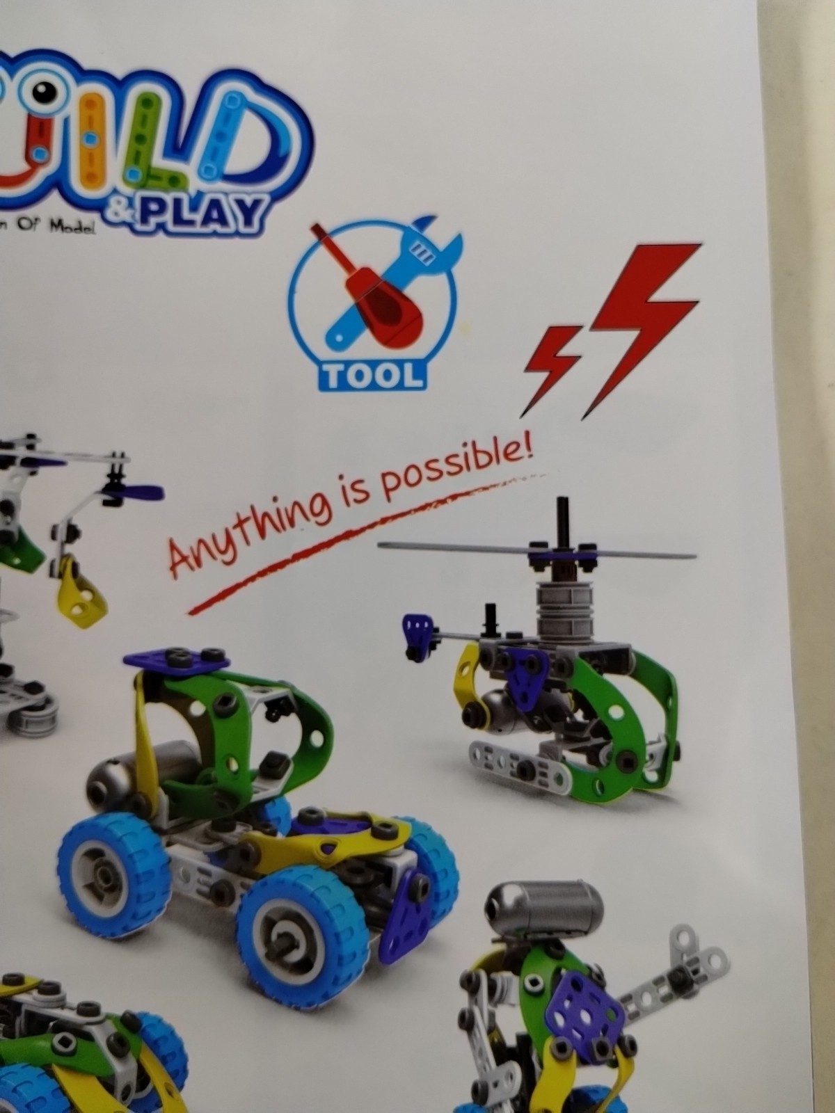 10 in 1 Electric Stem Toys for 5 + Boys & Girls Complete Toy Building Block Set