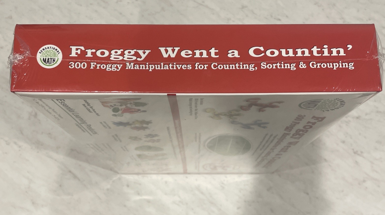 Essential Learning Products – Froggy Went a Countin’ 300 Manipulatives – Sealed